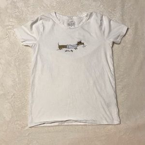 J. Crew Factory Salt-tee Dog Collectors T shirt, size Small